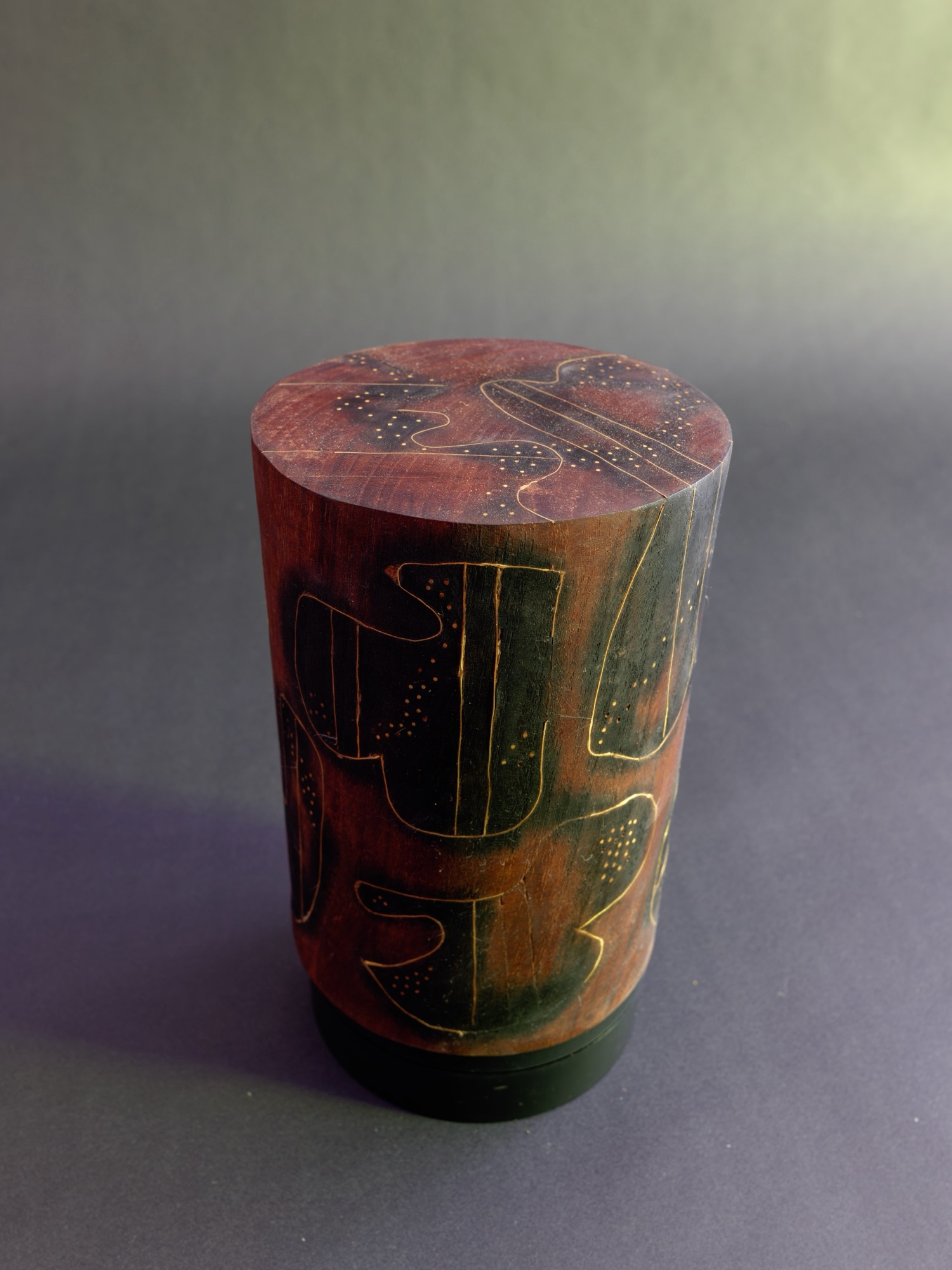 Dream — full view on its turned black base
